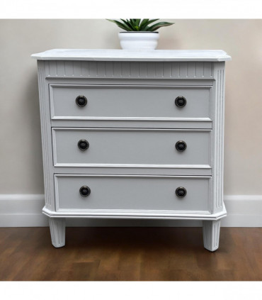 68CM 3 DRAWER CHEST OF DRAWERS