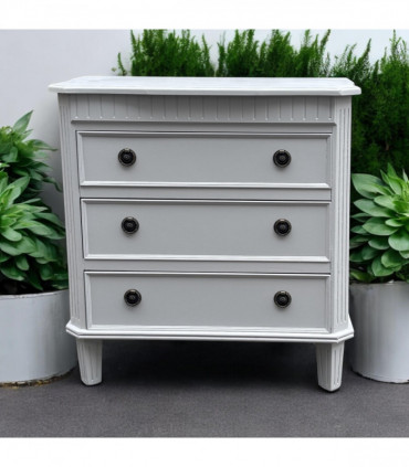68CM 3 DRAWER CHEST OF DRAWERS