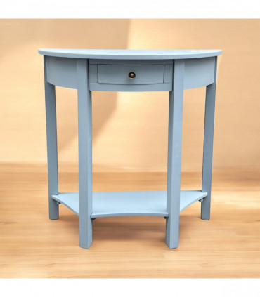 80CM 2 DRAWER SIDE TABLE