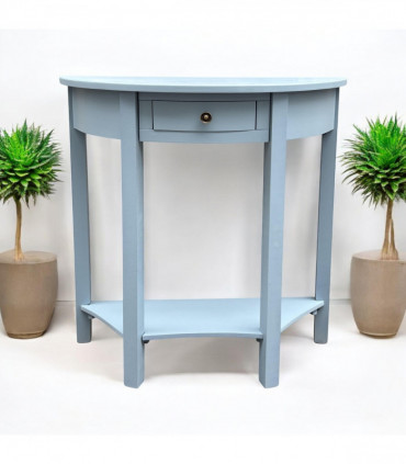 80CM 2 DRAWER SIDE TABLE