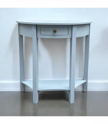 80CM 2 DRAWER SIDE TABLE