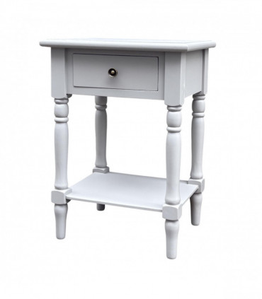65CM 1 DRAWER SIDE TABLE