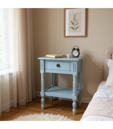 65CM 1 DRAWER SIDE TABLE