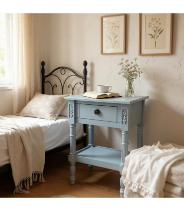 65CM 1 DRAWER SIDE TABLE