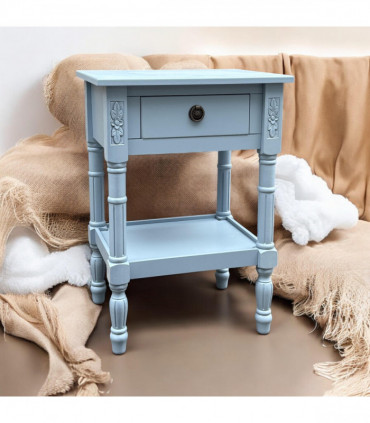 65CM 1 DRAWER SIDE TABLE