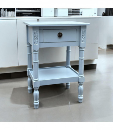 65CM 1 DRAWER SIDE TABLE