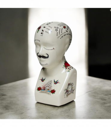 6" PHRENOLOGY HEAD