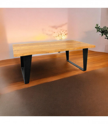 115CM WOODEN COFFEE TABLE