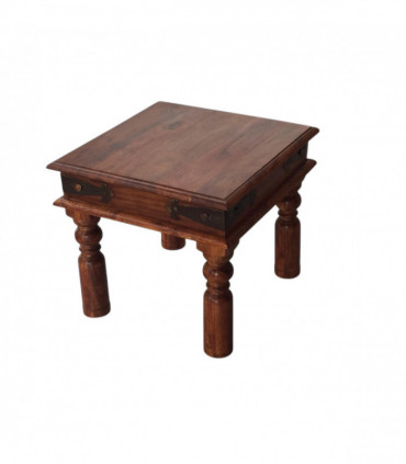 45CM WOODEN SQUARE TABLE