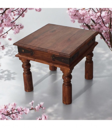 45CM WOODEN SQUARE TABLE