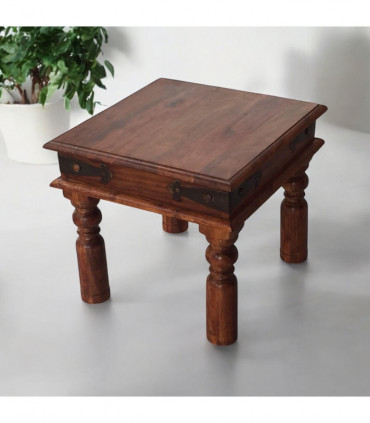 45CM WOODEN SQUARE TABLE