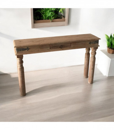 120CM WOODEN CONSOLE TABLE