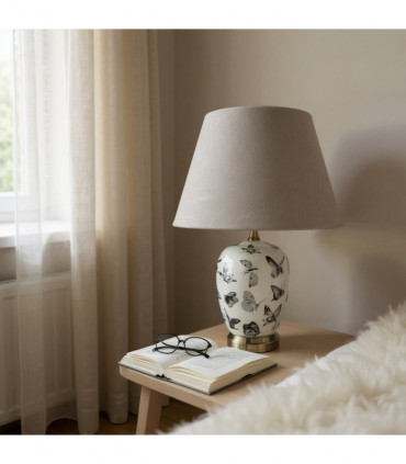41CM LAMP AND SHADE