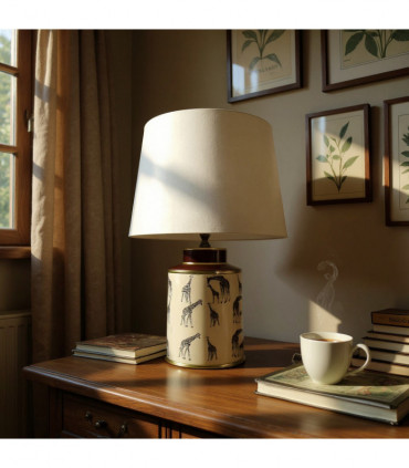 33CM LAMP AND SHADE