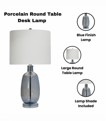 62CM CERAMIC TABLE LAMP