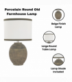 57CM CERAMIC TABLE LAMP
