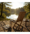 MIAMI FOLDING TEAK CHAIR