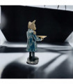 50CM BULLDOG WAITER