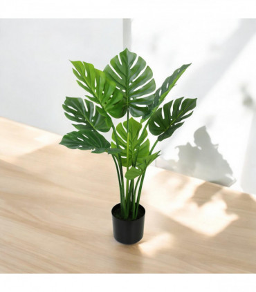 90CM ARTIFICIAL MONSTERA BONSAI TREE