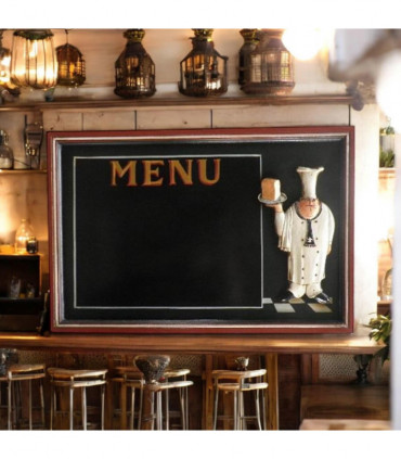 60X40CM CHEF MENU BLACKBOARD