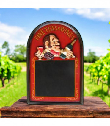 60X40CM WINE WAITER BLACK MENU BOARD