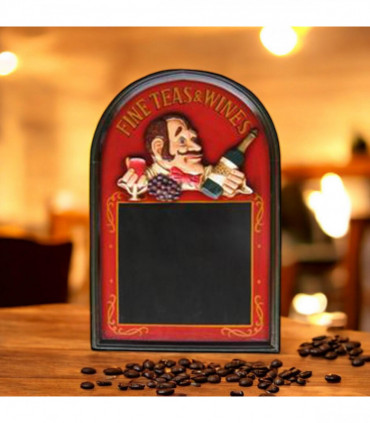 60X40CM WINE WAITER BLACK MENU BOARD