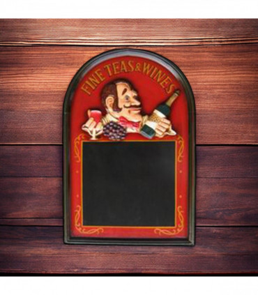 60X40CM WINE WAITER BLACK MENU BOARD