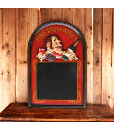60X40CM WINE WAITER BLACK MENU BOARD