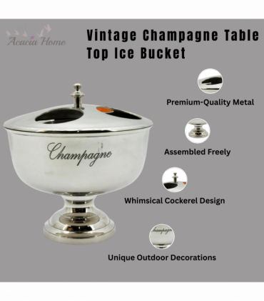 36CM CHAMPAGNE BUCKET-4 BOTTLE