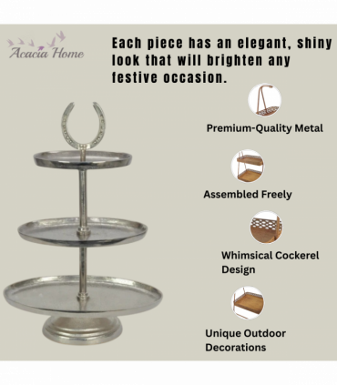 56CM 3 TIER CAKE STAND