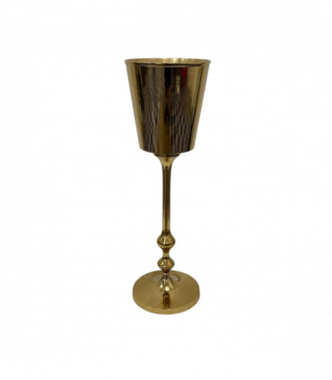 79cm GOLD FLOOR STANDING CHAMPAGNE BUCKET