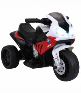 Ride on Motorcycle BMW Licensed w/ Headlights Music Red 66L x 37W x 44Hcm