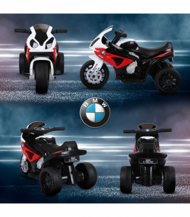 Ride on Motorcycle BMW Licensed w/ Headlights Music Red 66L x 37W x 44Hcm