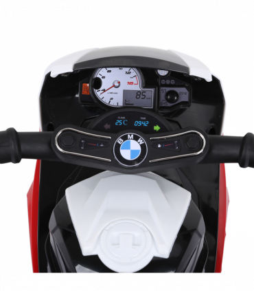 Ride on Motorcycle BMW Licensed w/ Headlights Music Red 66L x 37W x 44Hcm