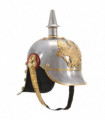 German Prussian Helmet Antique Replica LARP Silver Steel