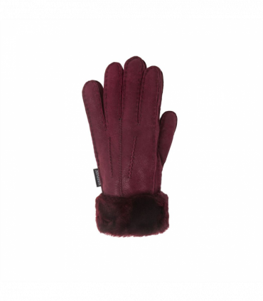 Nordvek Womens Sheepskin Gloves With Fur Cuff - 301-100