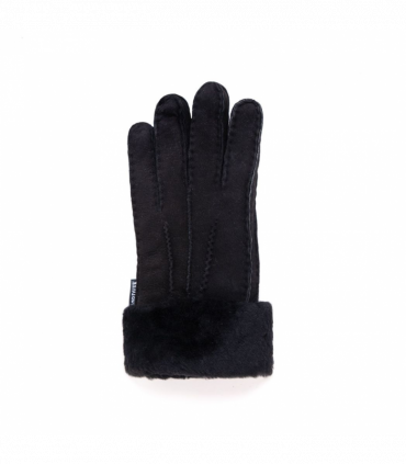 Nordvek Womens Sheepskin Gloves With Fur Cuff - 301-100