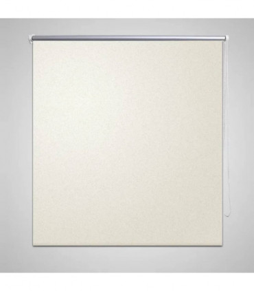 Roller blind blackout 140 x 230 cm off white