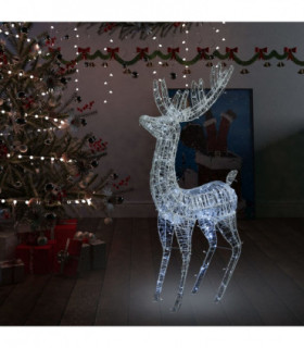 XXL Acrylic Christmas Reindeer 250 LED 180 cm Cold white