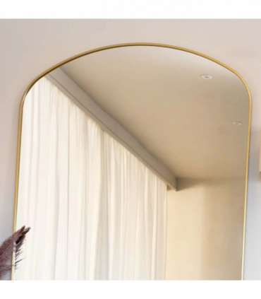 Yōko - Gold Metal Gentle Arch Mirror - 200cm x 120cm
