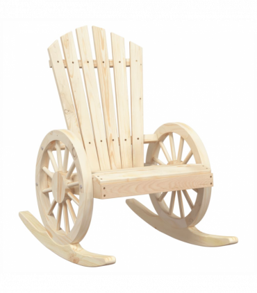 vidaXL 3 Piece Garden Lounge Set Solid Wood Fir