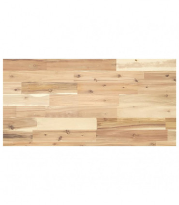 vidaXL Bathroom Vanity Top Untreated 100x40x4 cm Solid Wood Acacia