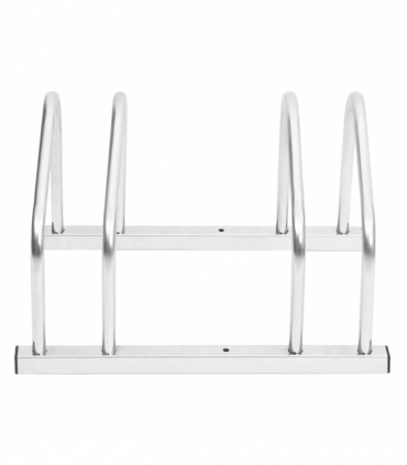 vidaXL Bike Rack for 2 Bikes Galvanised Steel