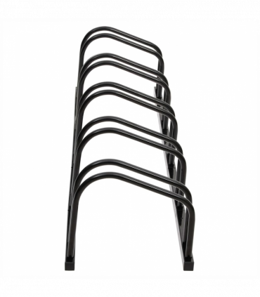 vidaXL Bike Rack for 5 Bikes Black Steel