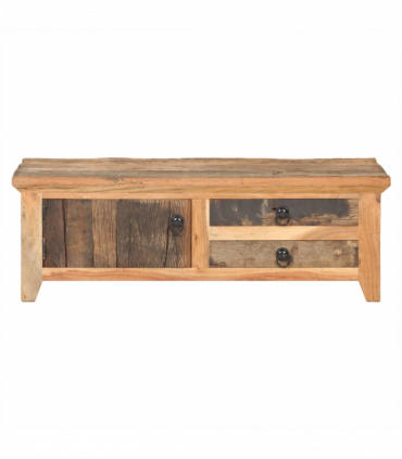 vidaXL Coffee Table 90x50x31 cm Solid Reclaimed Wood