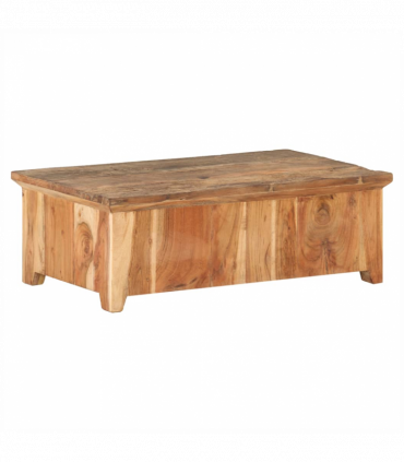vidaXL Coffee Table 90x50x31 cm Solid Reclaimed Wood