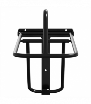 vidaXL Foldable Saddle Rack Wall Mounted Black Iron
