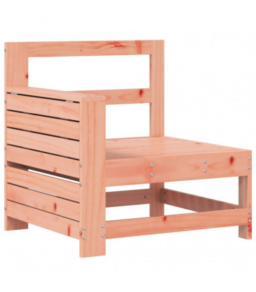 vidaXL Garden Armrest Sofa with Side Table Solid Wood Douglas