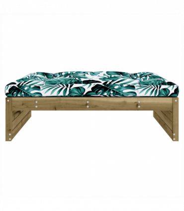 vidaXL Garden Footstool 120x80 cm Impregnated Wood Pine