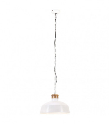 vidaXL Industrial Hanging Lamp 58 cm White E27